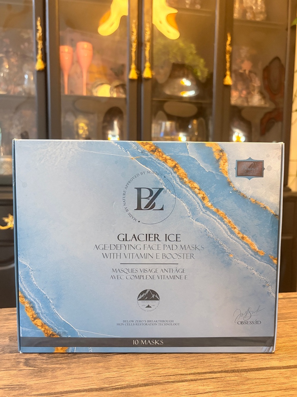 Glacier Ice Age Defying Facial
Pad Masks 10pack-NIB
